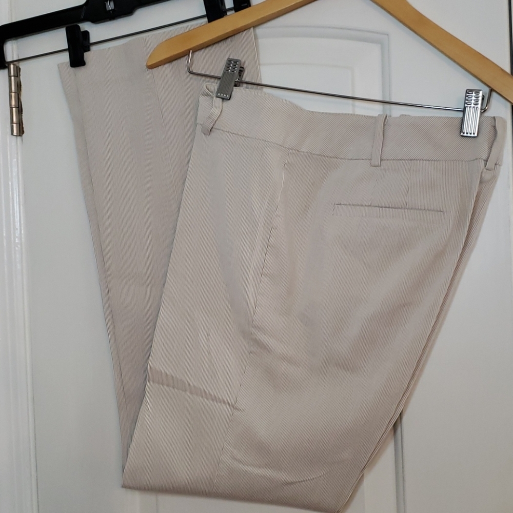 Anne Taylor pinstriped slacks NWOT